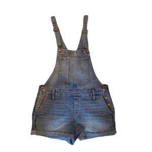 Old Navy denim overall shorts